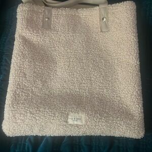 Rag and bone shearling tote bag